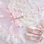 Get trendy with Handmade Angelic Poupee Peche Pink Bodysuit - physical available at Peiliee Shop. Grab yours for $45 today!